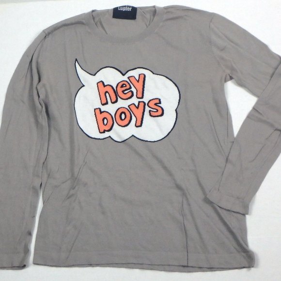 Marcus Lupfer Cotton Sweater, Size S, Grey - Picture 2 of 8